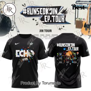 Jin Tour X Dallas Mavericks  RunSeokjin Ep Tour 2025 Limited Edition Hoodie