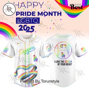 Los Angeles Dodgers X Happy Pride Month LGBTQ 2025 New Limited Edition Baseball Jersey