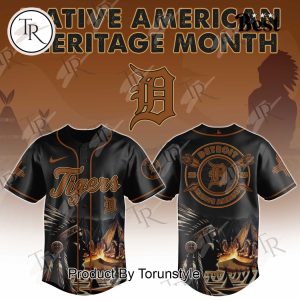 Detroit Tigers X Native American Heritage Month Special Edition Baseball Jersey