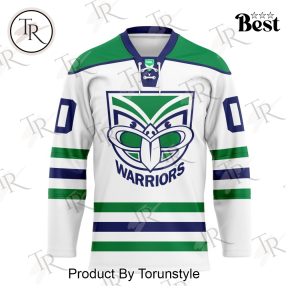 New Zealand Warriors 2025 Custom Name New Limited Edition Hockey Jersey