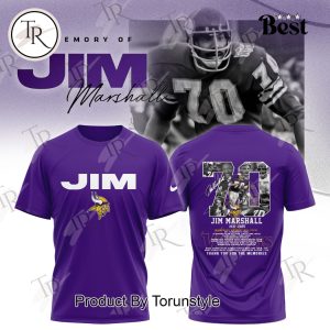 In Memory Of Jim Marshall 1937-2025 Thank You For The Memories Hoodie