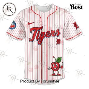 Detroit Tigers X Cherry Festival 2025 Special Edition Baseball Jersey