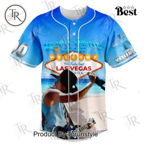 Kenny Chesney Live 2025 Las Vegas Summertime Custom Name Limited Edition Baseball Jersey