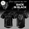Los Angeles Dodgers X Back In Black 2025 Limited Edition Baseball Jersey