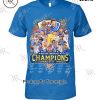 2025 Oklahoma City Thunder Western Conference Champions Limited Edition T-Shirt