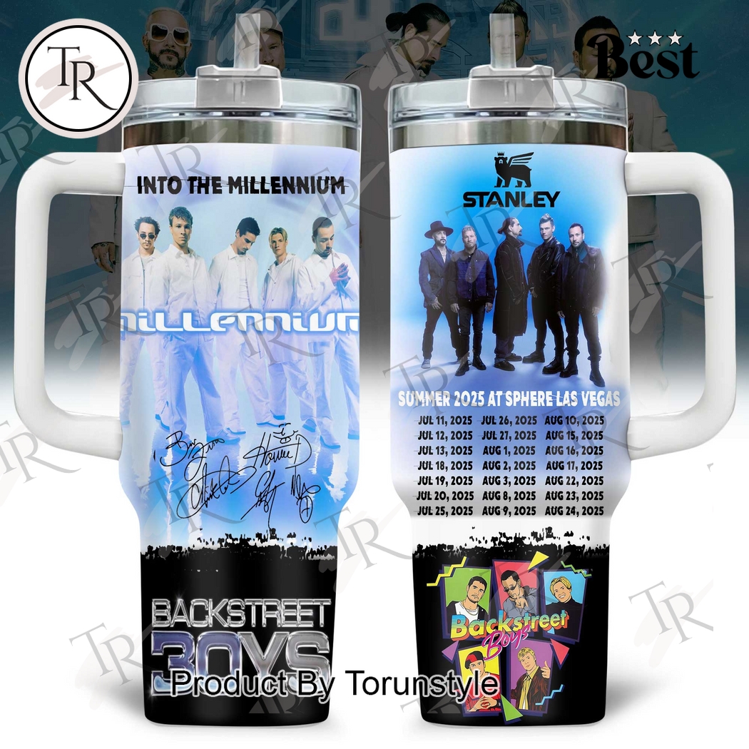 Backstreet 3oys Into The Millennium Summer 2025 At Sphere Las Vegas 40oz Tumbler Backstreet 3oys Into The Millennium Summer 2025 At Sphere Las Vegas 40oz Tumbler