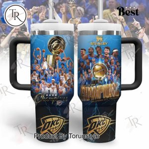 2024-25 NBA Champions OKC Special Edition 40oz Tumbler