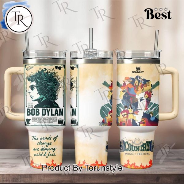 Bob Dylan Country Music Festival Limited Edition 40oz Tumbler