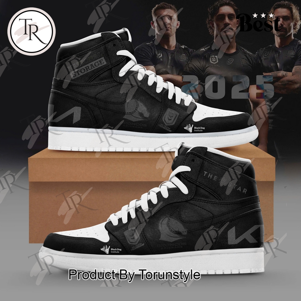 Brisbane Broncos 2025 National Storage Limited Edition Air Jordan 1 Shoes Brisbane Broncos 2025 National Storage Limited Edition Air Jordan 1 Shoes