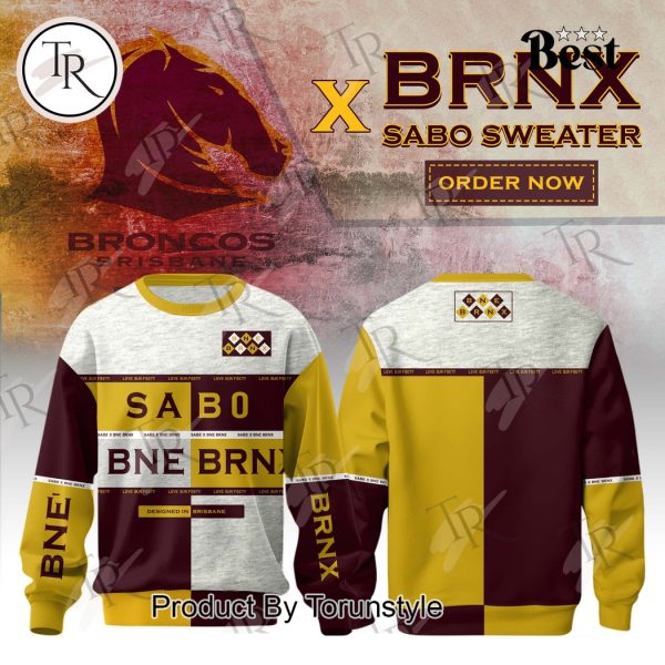 Brisbane Broncos X BRNX Sabo Limited Edition Hoodie