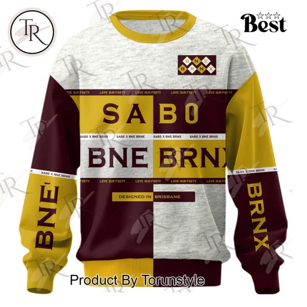 Brisbane Broncos X BRNX Sabo Limited Edition Hoodie