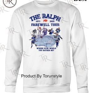 Buffalo Bills The Ralph 1973-2025 Farewell Tour T-Shirt