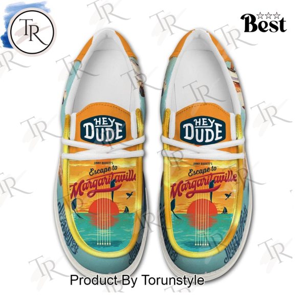 Jimmy Buffett It’s Five O’Clock Somewhere Limited Edition Hey Dude Shoes