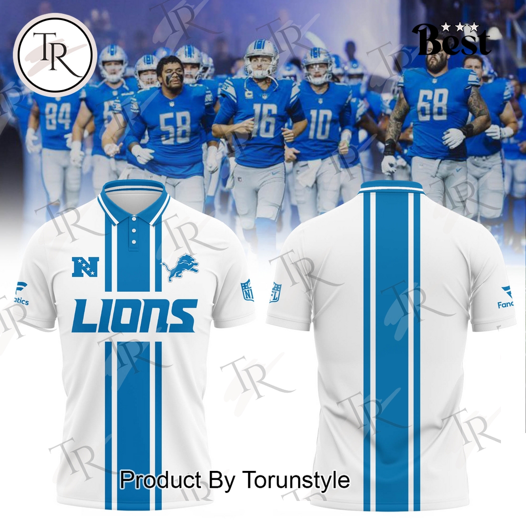 Detroit Lions 2025 New Special Edition Polo Detroit Lions 2025 New Special Edition Polo