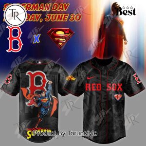 Boston Red Sox X Superman 2025 Limited Edition Baseball Jersey