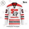 New Zealand Warriors 2025 Custom Name New Limited Edition Hockey Jersey