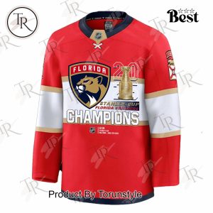 Stanley Cup Final 2025 Champions Florida Panthers Limited Edition Hockey Jersey