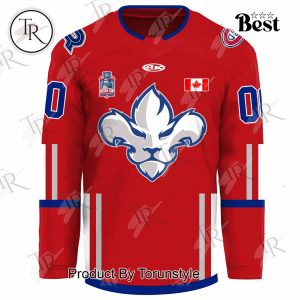 Trois-Rivieres Lions 2025 Kelly Cup Playoffs Custom Name Limited Edition Hockey Jersey – Red