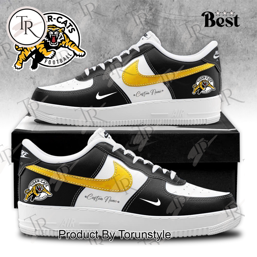Hamilton Tiger-Cats 2025 Logo Custom Name AF1 Sneakers
