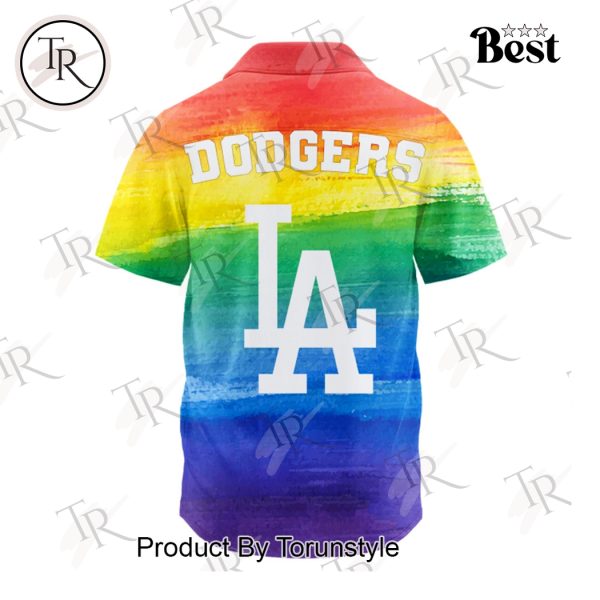 Los Angeles Dodgers X Pride Month 2025 Limited Edition Hawaiian Shirt