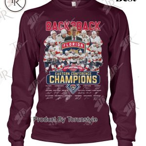 Back 3 Back Florida Panthers 2024-2025 NHL Eastern Conference Champions Limited Edition T-Shirt