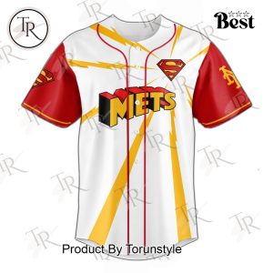 New York Mets X Superman “Man of Steel” 2025 Limited Edition Baseball Jersey