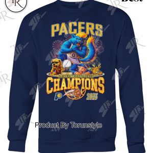 Indiana Pacers Eastern Conference Champions 2025 Limited Edition T-Shirt