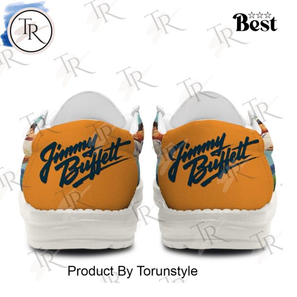 Jimmy Buffett It’s Five O’Clock Somewhere Limited Edition Hey Dude Shoes