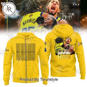 Indiana Pacers What The Hali-Burton?! Finals 2025 Champions Limited Edition Hoodie – Yellow