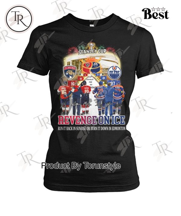 Florida Panthers X Edmonton Oilers Revenge On Ice… Limited Edition T-Shirt