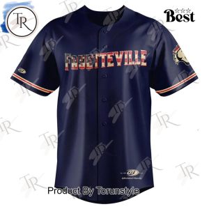 Fayetteville Woodpeckers 2025 Patriotic Night Limited Edition Baseball Jersey