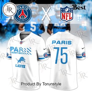 Paris Saint-Germain F.C X Detroit Lions 2025 Limited Edition Football Jersey