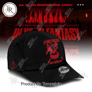 Arizona Coyotes In Your Fantasy Ateez 2025 World Tour Cap