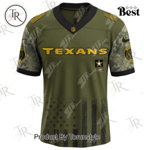 Houston Texans X 250th U.S Army This We’ll Defend Limited Edition Football Jersey