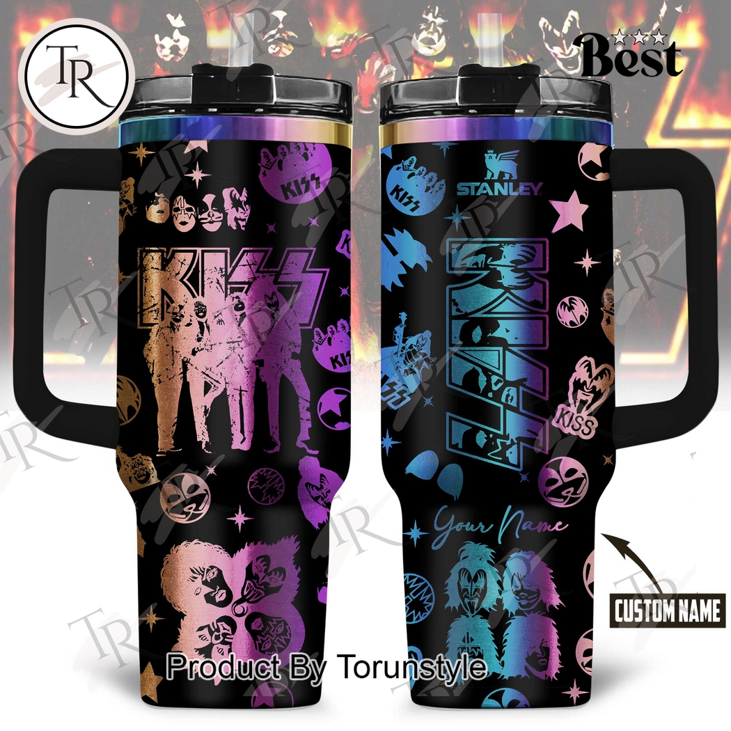 Kiss 2025 New Design Custom Name 40oz Tumbler Kiss 2025 New Design Custom Name 40oz Tumbler