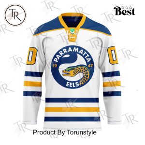 2025 Parramatta Eels EST 1947 Custom Name New Limited Edition Hockey Jersey