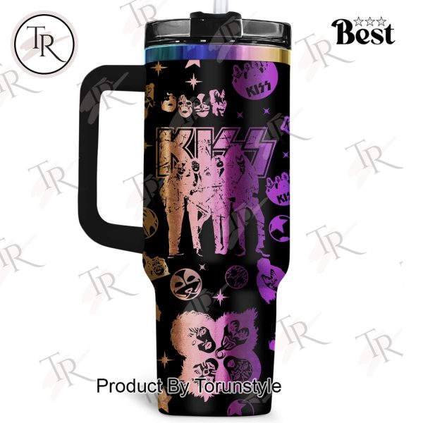 Kiss 2025 New Design Custom Name 40oz Tumbler