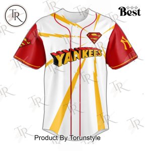 New York Yankees X Superman “Man of Steel” 2025 Limited Edition Baseball Jersey