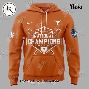 Texas Longhorns 2025 NCAA Softball National Champions Limited Edition Hoodie