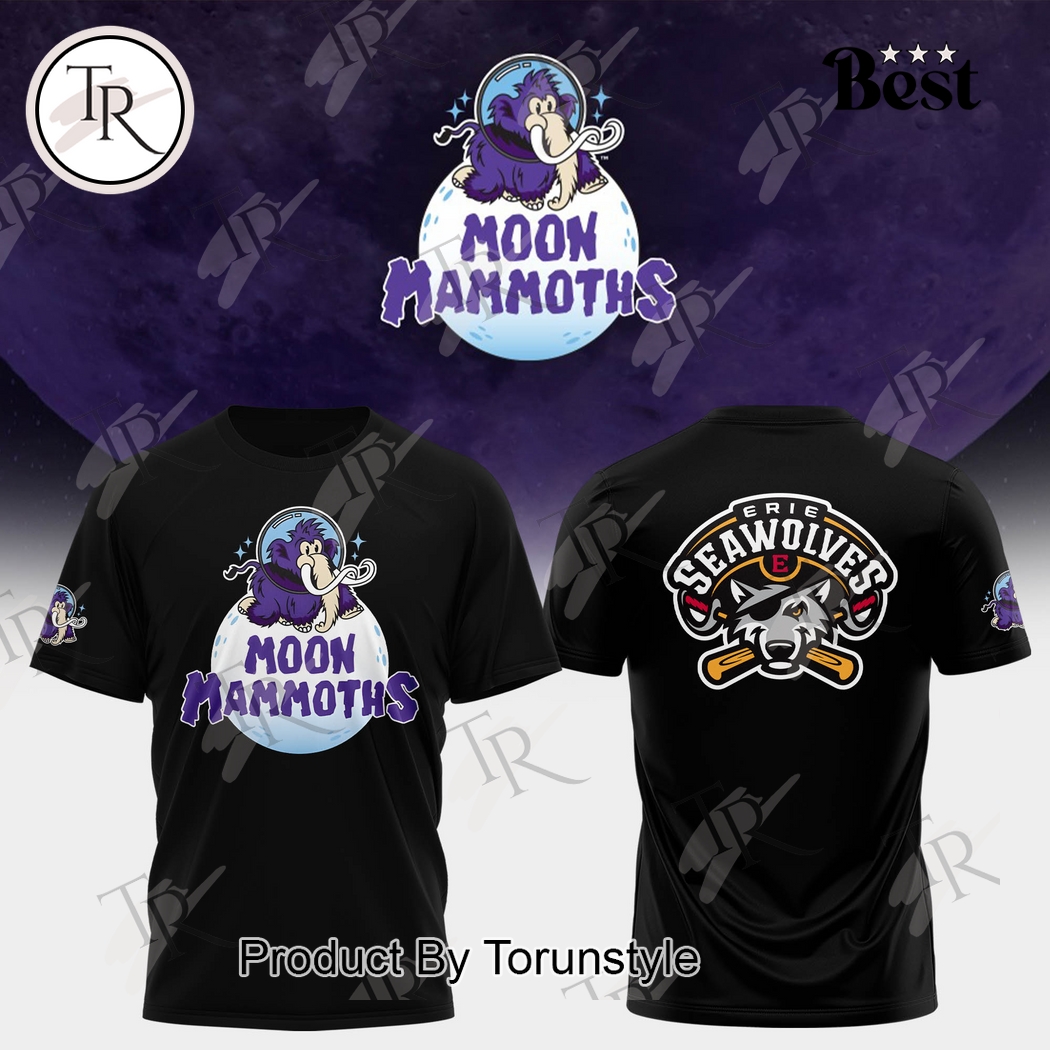 Moon Mammoths X Erie SeaWolves 2025 Limited Edition Hoodie Moon Mammoths X Erie SeaWolves 2025 Limited Edition Hoodie