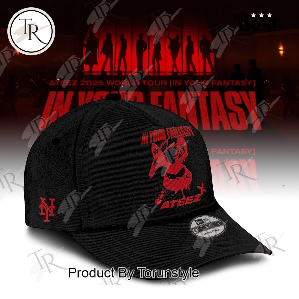 New York Mets In Your Fantasy Ateez 2025 World Tour Cap New York Mets In Your Fantasy Ateez 2025 World Tour Cap