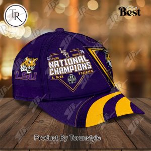 2025 NCAA Baseball National Champions LSU Tigers Limited Edition Cap
