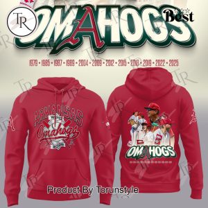 Omahogs 12-Times Arkansas Razorbacks 2025 Limited Edition Hoodie