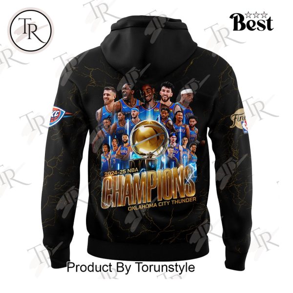 OKC NBA Champions 2024-25 Limited Edition Hoodie