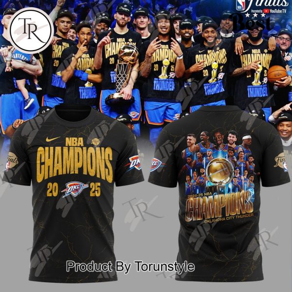 OKC NBA Champions 2024-25 Limited Edition Hoodie