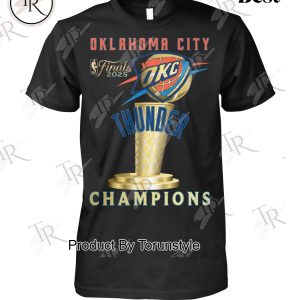 Oklahoma City Thunder Finals 2025 Champions Limited Edition T-Shirt
