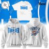 Oklahoma City Thunder X Chet Holmgren 7C Limited Edition Hoodie – Blue Oklahoma City Thunder X Chet Holmgren 7C Limited Edition Hoodie – Blue