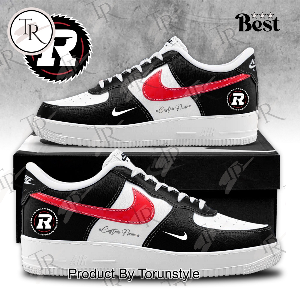 Ottawa Redblacks 2025 Logo Custom Name AF1 Sneakers Ottawa Redblacks 2025 Logo Custom Name AF1 Sneakers