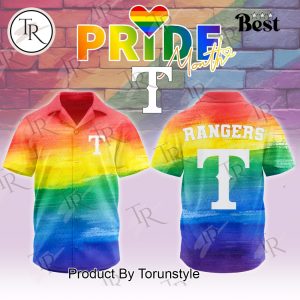 Texas Rangers X Pride Month 2025 Limited Edition Hawaiian Shirt