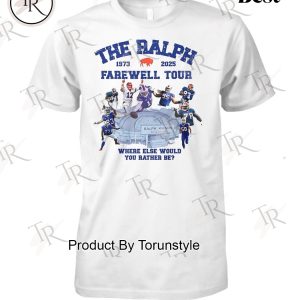 Buffalo Bills The Ralph 1973-2025 Farewell Tour T-Shirt